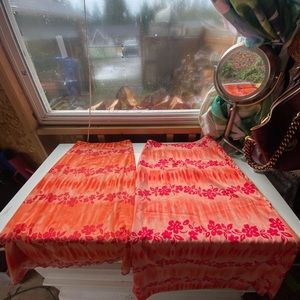 Set of 2 Hawaiian skirt